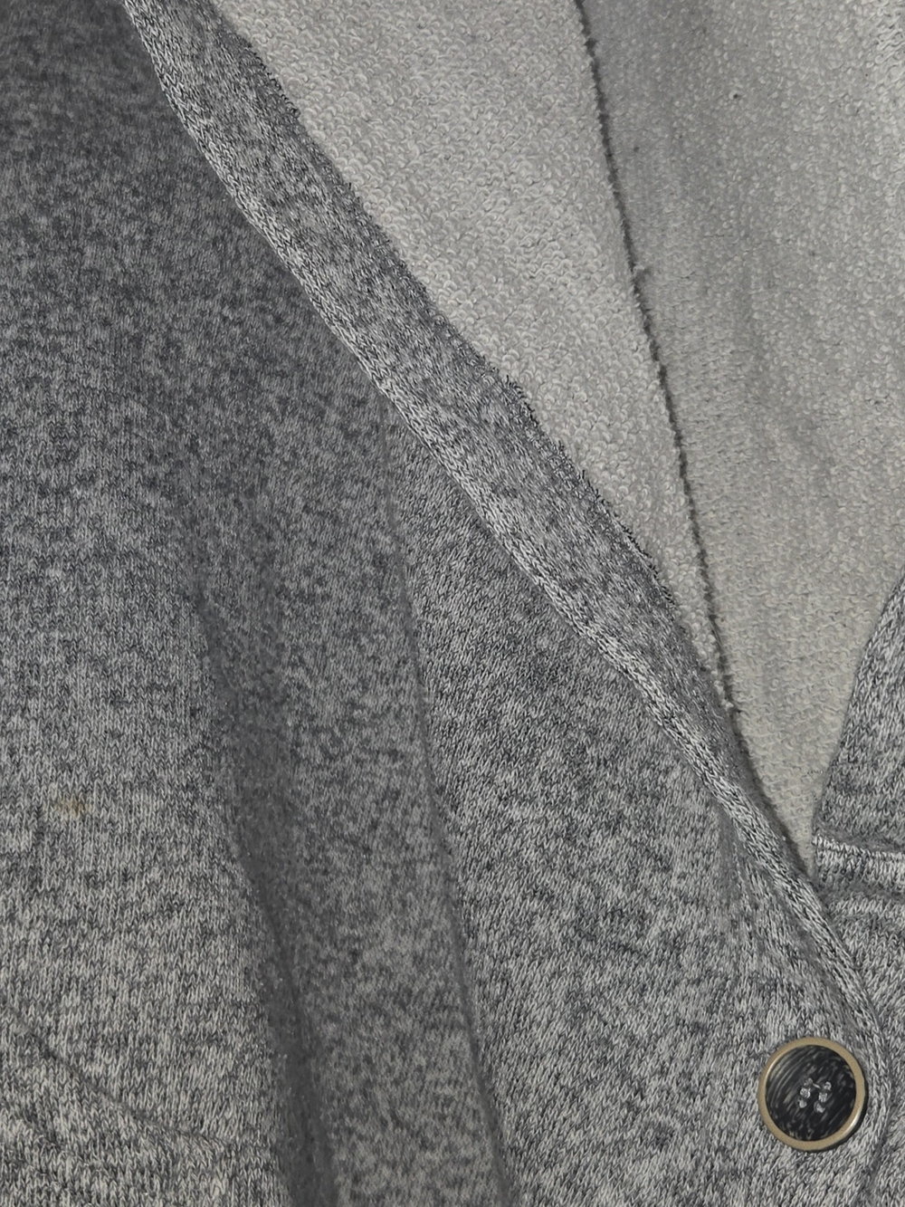 Quiksilver Heather Gray Hooded Beach Poncho - Picture 3 of 9